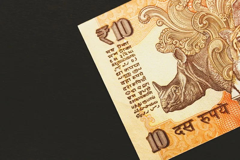 Indian rupee currency representing designer salary and income growth
